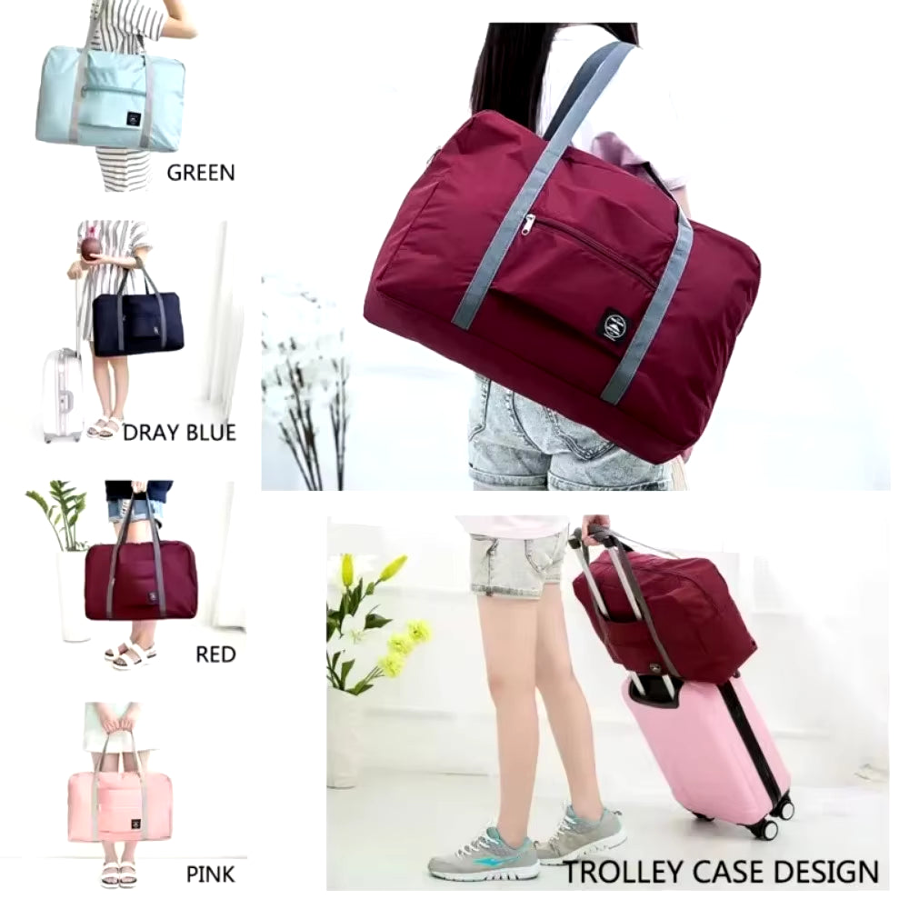 2024 New Nylon Foldable Travel Bags Unisex Large Capacity Bag Luggage Women Waterproof Handbags Men Travel Bags Dropshipping
