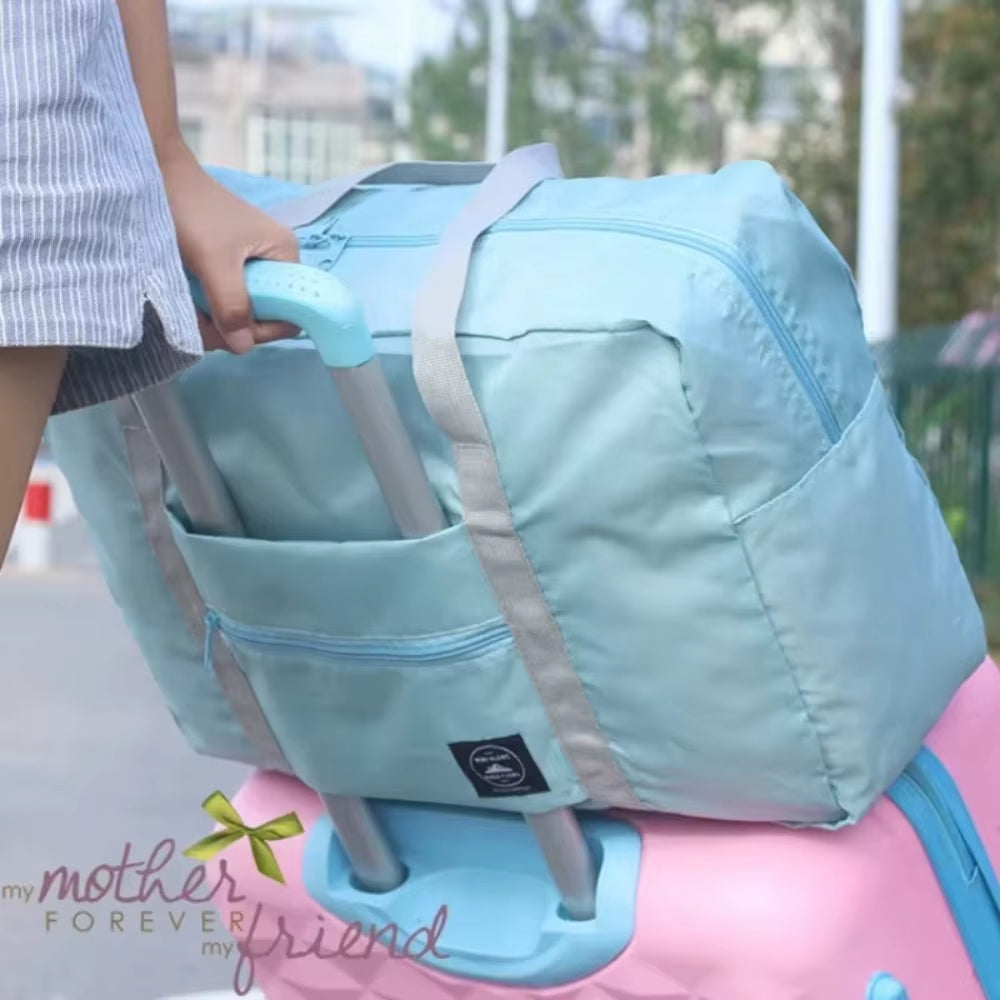 2024 New Nylon Foldable Travel Bags Unisex Large Capacity Bag Luggage Women Waterproof Handbags Men Travel Bags Dropshipping