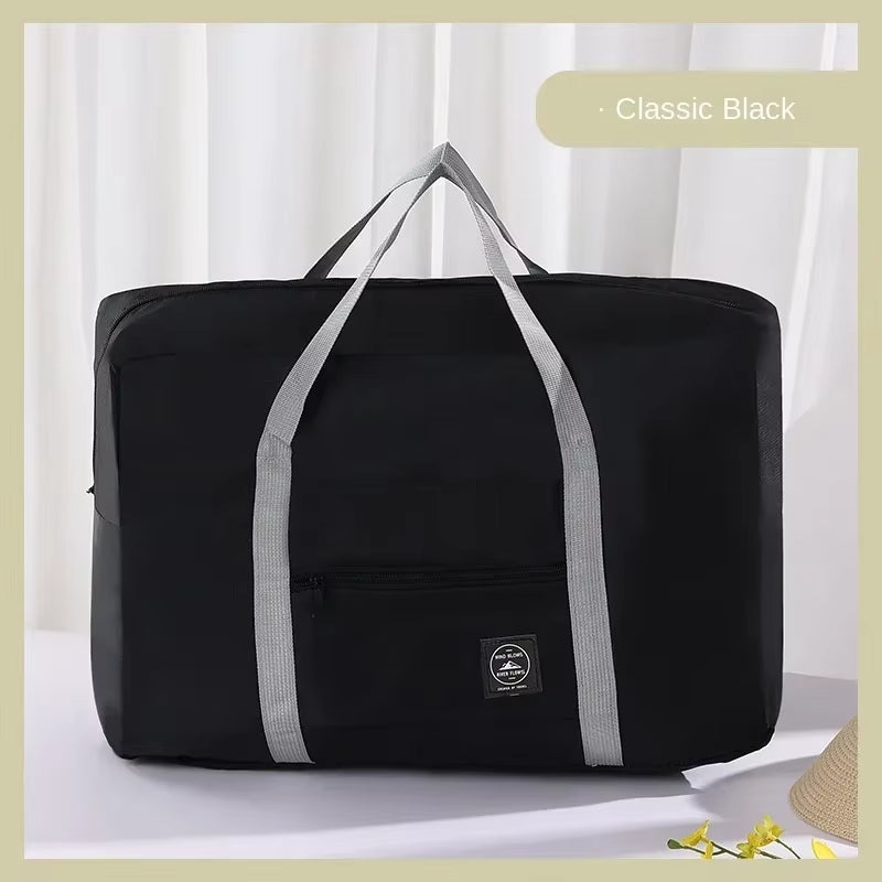 2024 New Nylon Foldable Travel Bags Unisex Large Capacity Bag Luggage Women Waterproof Handbags Men Travel Bags Dropshipping