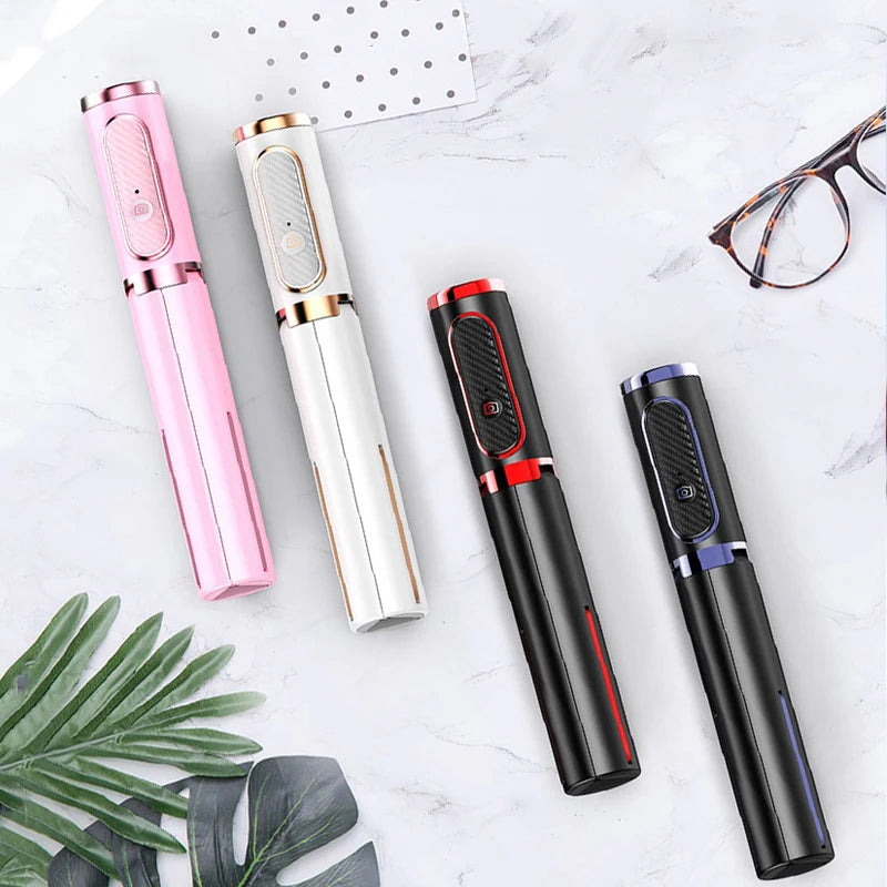 3 in 1 Mini Selfie Stick Tripod Aluminum Monopod Phone Stand for Xiaomi Mi Redmi Note 9 Huawei Iphone 11 Pro Samsung Smartphone