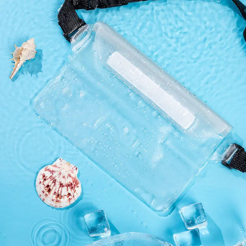 3 Layers High Waterproof Sealing Swimming Bag Large Size Transparent Underwater Dry Protection Bag for Iphone Mobile Phone Pouch